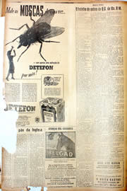 Página do jornal Unitário de setembro de 1946
