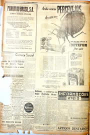 Página do jornal Unitário de setembro de 1946