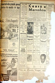 Página do jornal Unitário de setembro de 1946