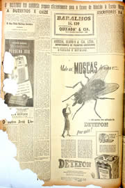 Página do jornal Unitário de outubro de 1946