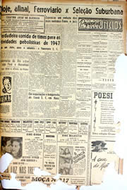 Página do jornal Unitário de novembro de 1946