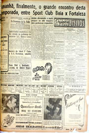 Página do jornal Unitário de novembro de 1946