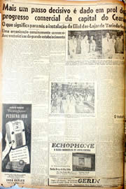 Página do jornal Unitário de novembro de 1946