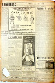 Página do jornal Unitário de dezembro de 1946
