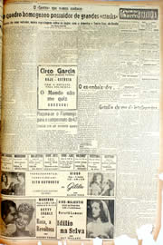 Página do jornal Unitário de dezembro de 1946