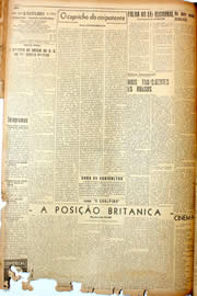 Página do jornal Unitário de dezembro de 1946