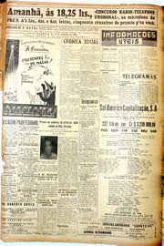 Página do jornal Unitário de dezembro de 1946