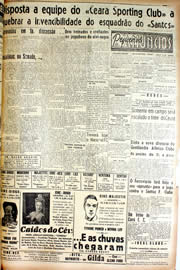 Página do jornal Unitário de dezembro de 1946