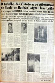 Página do jornal Unitário de dezembro de 1946