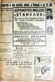 Página do jornal Unitário de dezembro de 1946