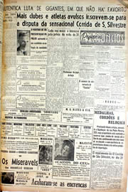 Página do jornal Unitário de dezembro de 1946