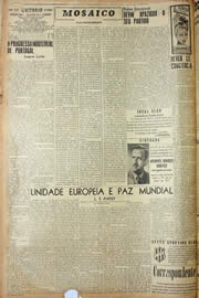 Página do jornal Unitário de janeiro de 1947