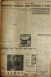 Página do jornal Unitário de abril de 1947