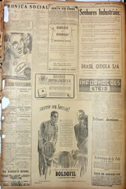 Página do jornal Unitário de abril de 1947