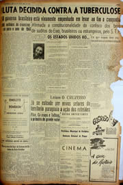 Página do jornal Unitário de abril de 1947
