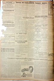 Página do jornal Unitário de abril de 1947