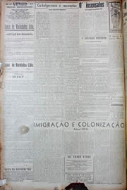 Página do jornal Unitário de maio de 1947