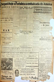 Página do jornal Unitário de maio de 1947