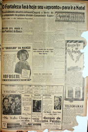 Página do jornal Unitário de maio de 1947