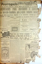 Página do jornal Unitário de junho de 1947