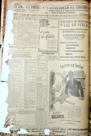 Página do jornal Unitário de junho de 1947