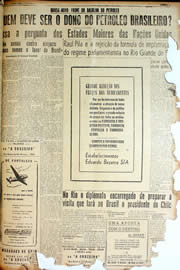 Página do jornal Unitário de junho de 1947