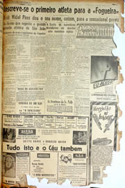 Página do jornal Unitário de junho de 1947