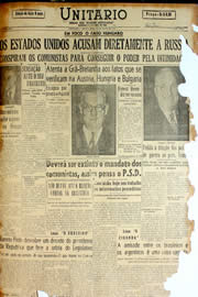 Página do jornal Unitário de junho de 1947
