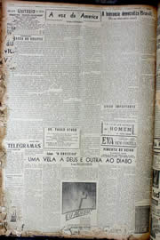 Página do jornal Unitário de junho de 1947