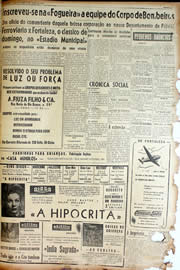 Página do jornal Unitário de junho de 1947