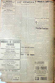 Página do jornal Unitário de junho de 1947