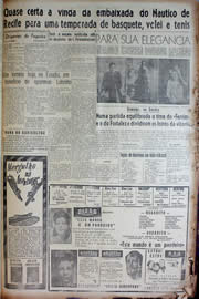 Página do jornal Unitário de junho de 1947