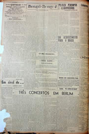 Página do jornal Unitário de junho de 1947