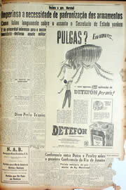 Página do jornal Unitário de junho de 1947