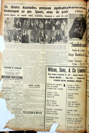 Página do jornal Unitário de junho de 1947