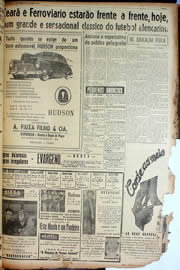 Página do jornal Unitário de julho de 1947