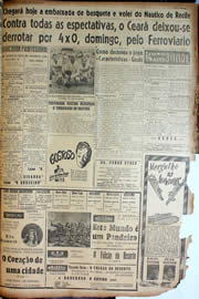 Página do jornal Unitário de julho de 1947