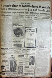Página do jornal Unitário de julho de 1947