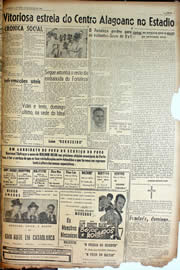Página do jornal Unitário de agosto de 1947