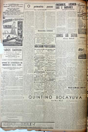 Página do jornal Unitário de agosto de 1947