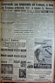 Página do jornal Unitário de setembro de 1947