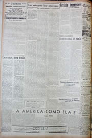 Página do jornal Unitário de setembro de 1947