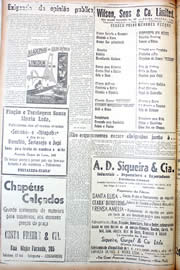 Página do jornal Unitário de setembro de 1947
