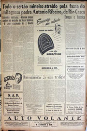 Página do jornal Unitário de setembro de 1947