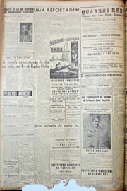 Página do jornal Unitário de outubro de 1947