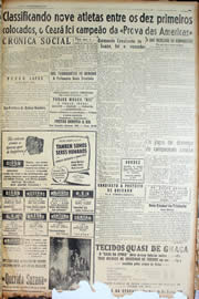 Página do jornal Unitário de outubro de 1947