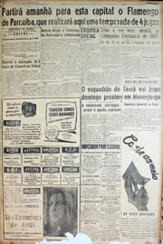 Página do jornal Unitário de outubro de 1947