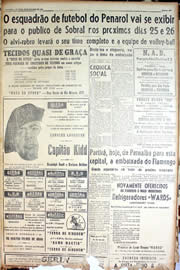 Página do jornal Unitário de outubro de 1947