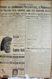 Página do jornal Unitário de outubro de 1947