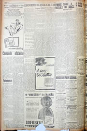 Página do jornal Unitário de outubro de 1947